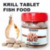 krill tablet fish food for all types of aquarium fishes and shrimps