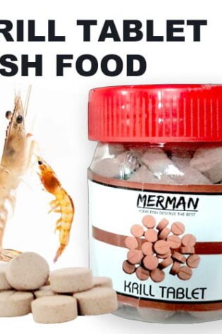 krill tablet fish food for all types of aquarium fishes and shrimps