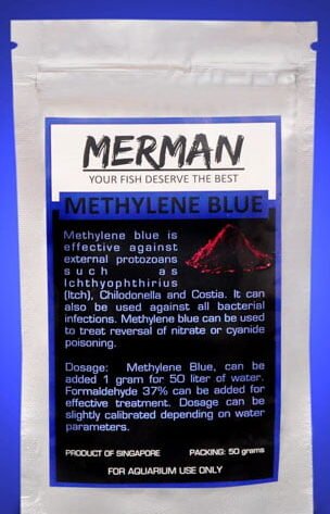 methylene blue powder for aquarium fish treatment