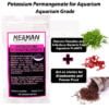 Potassium permanganate for aquarium purpose to clean plants