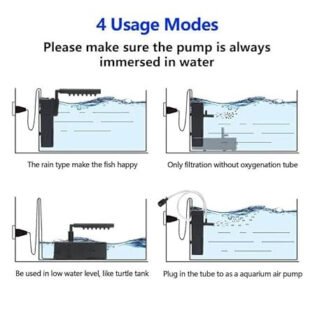 usage mode of internal aquarium filter sunsun hj-311b