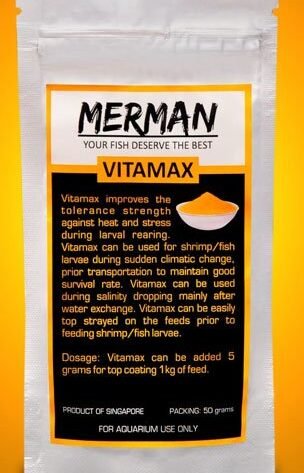 vitamax is vitamin supplement for aquarium fish