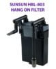 aquarium hang on filter sunsun HBL-803