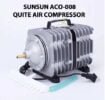 sunsun ACO-008 air pump compressor for aquarium bond and fish farm