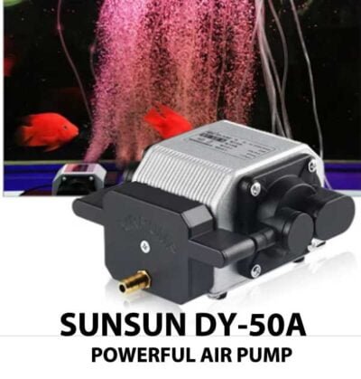 sunsun dy-50a powerfull air pump for aquarium can use upto 20 fish tanks