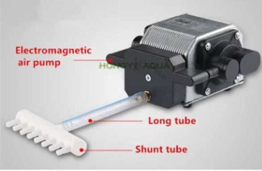 sunsun dy-50a aquarium air pump with kit