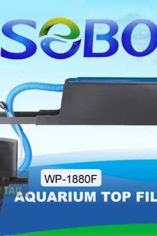 aquarium top filter sobo wp-1880f for big fish tank