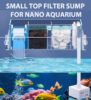 small top sump filter for nano aquarium