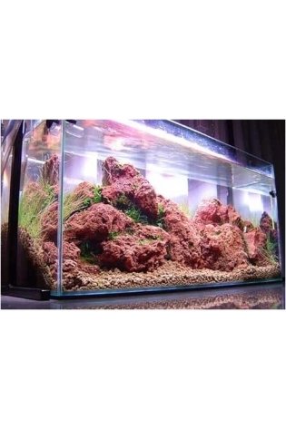 big size lava rock in aquarium