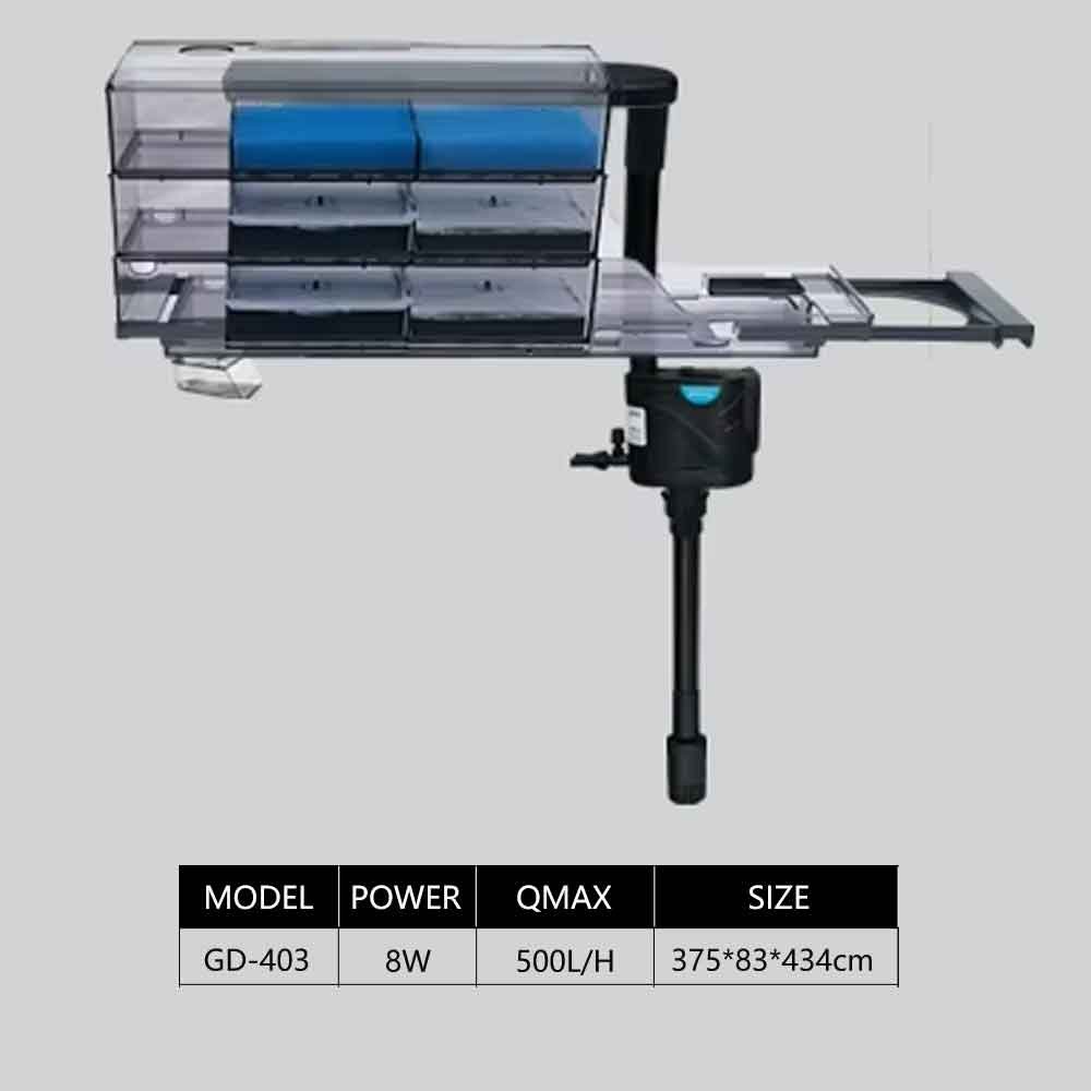 Jeneca GD 403 Aquarium Top Filter for 2 Feet Tanks