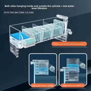 adjustable hanging position of jeneca xgd 17 filter for front and back