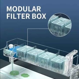 modular filter box of jeneca xgd 17 aquarium top filter