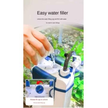 easy water filling in sunsun ybg 600 filter to start filtration