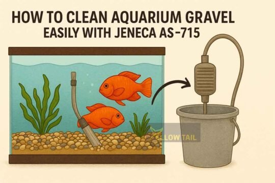 how to clean aquarium gravel with jeneca as-715 gravel cleaner in india