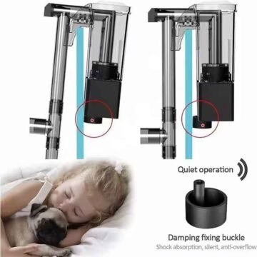 jeneca xp 11 hang on filter placement guide to reduce vibration and noise