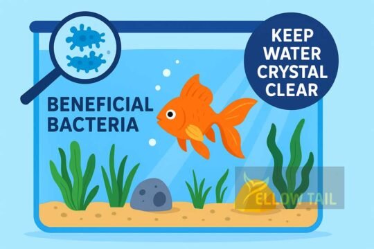 beneficial bacteria powder for aquarium water clarity and fish health