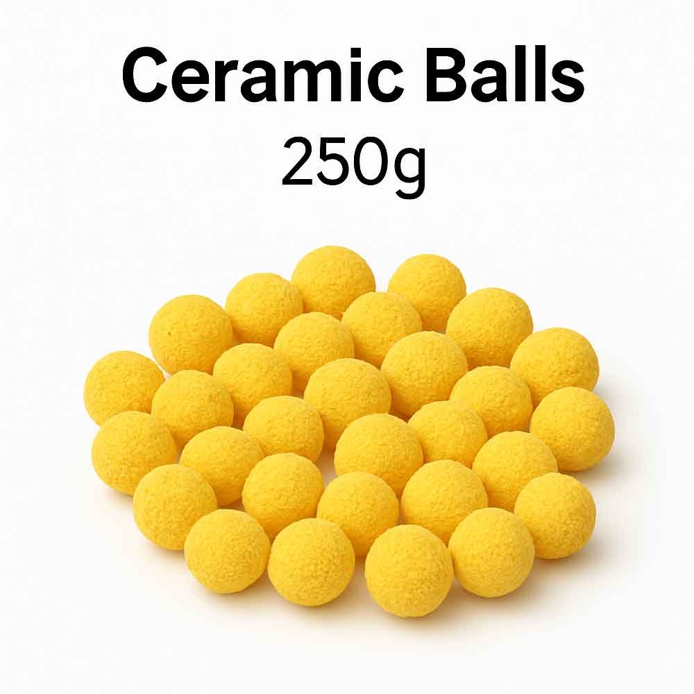 ceramic balls aquarium filter media 250g for biological filtration
