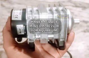 aco 208 mini air compressor aquarium fish tank oxygen pump strong airflow quiet electromagnetic original yellowtail.shop