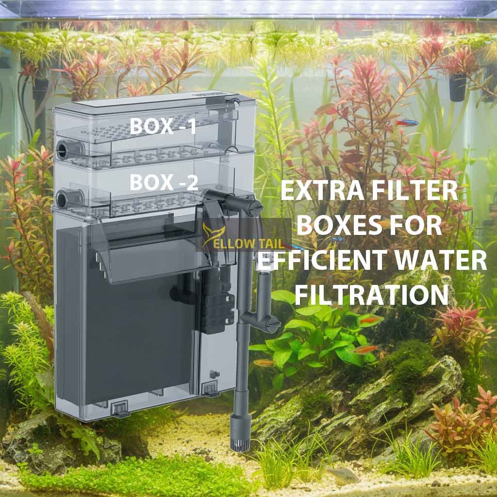 jeneca xp 33 pro extra filter boxes spare aquarium filter media trays