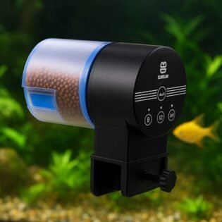 sunsun ak01j automatic fish feeder with 12 24hrs timer battery operated aquarium dispenser