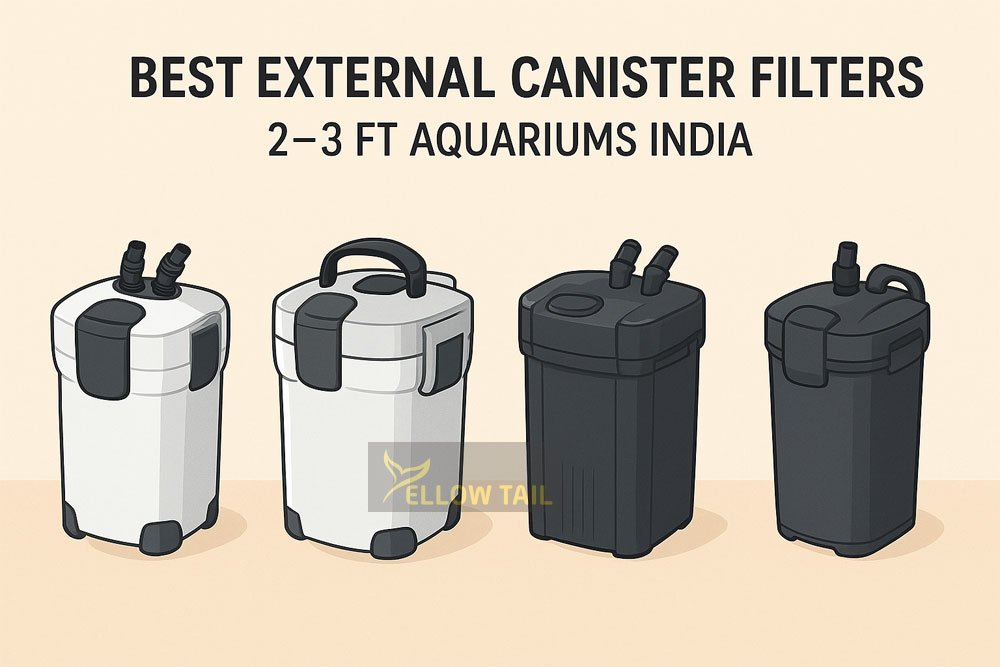 Best External Canister Filters for 2–3 ft Aquariums in India – Comprehensive Guide