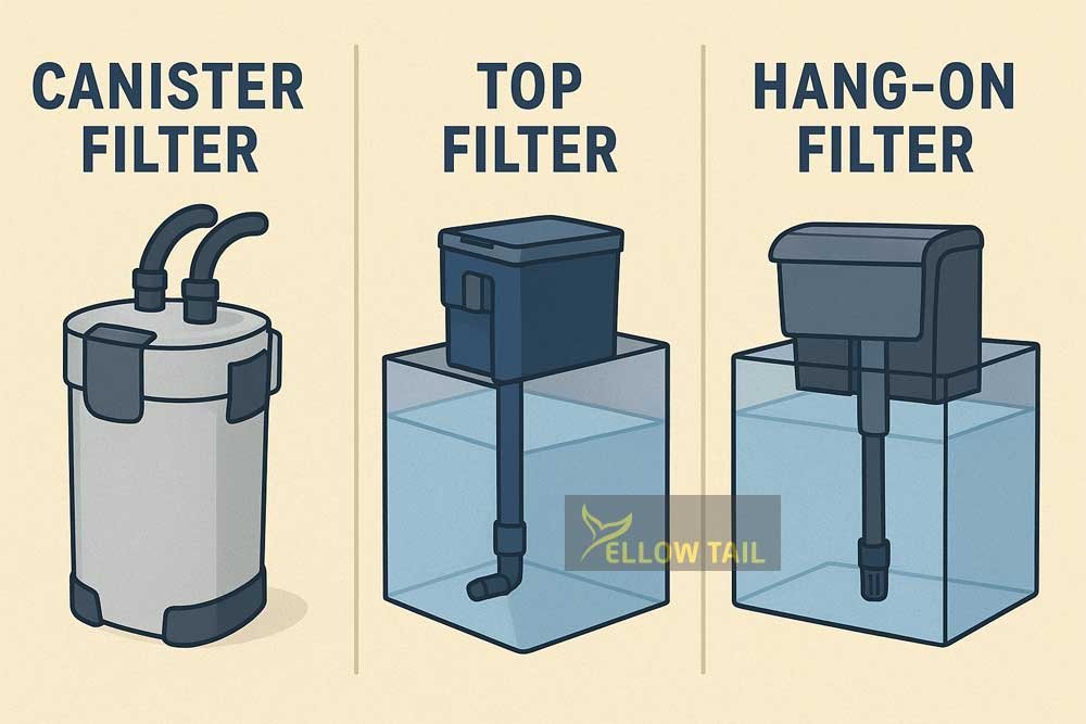 Canister Filter vs Top Filter vs Hang-On Filter: Which is Best for Indian Aquariums?