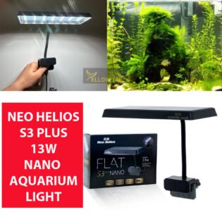 neo helios s3 plus 13w full spectrum led light for planted nano aquarium