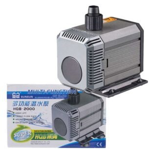 Sunsun HQB aquarium submersible pump and box for freshwater and marine tanks