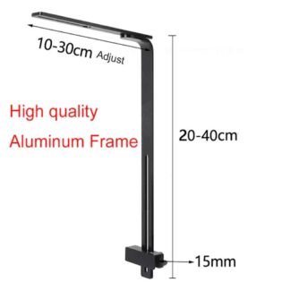 DEYAO WRGB aquarium light frame size and measurement details