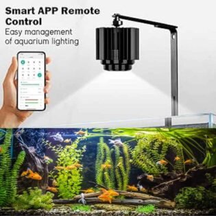 DEYAO WRGB aquarium light smart app for easy lighting control and scheduling