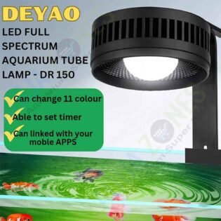DEYAO WRGB full spectrum aquarium light features including app control and lighting modes